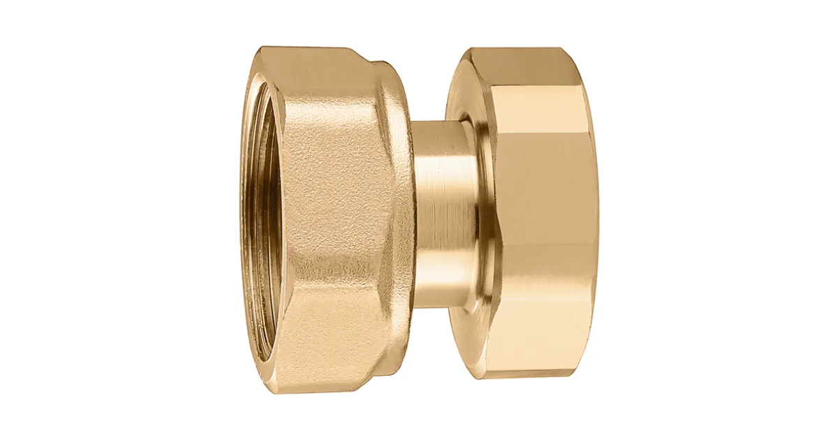 Caleffi F0001298 Somunlu ve Contalı Bağlantı Parçası 3/4” F x 3/4” F