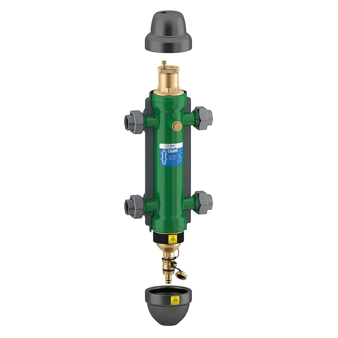 Caleffi SEP4 549507 Çok Fonksiyonlu Hidrolik Ayırıcı 1 1/4''