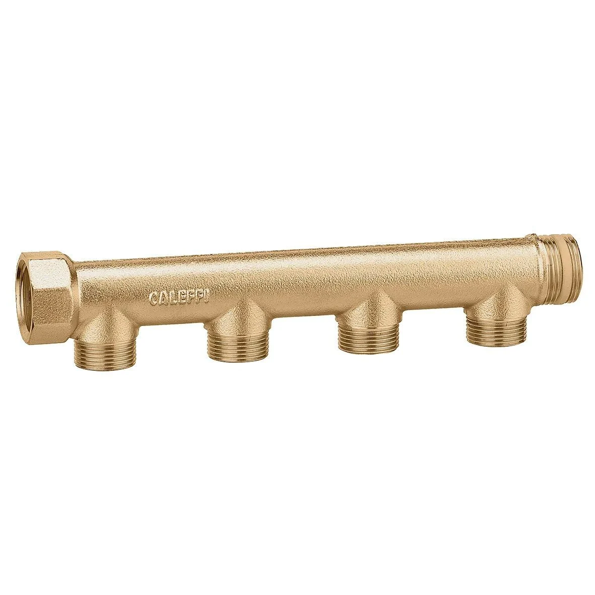 Caleffi 350 Modüler Tekli Kolektör 1 1/4” x 3 Çıkışlı