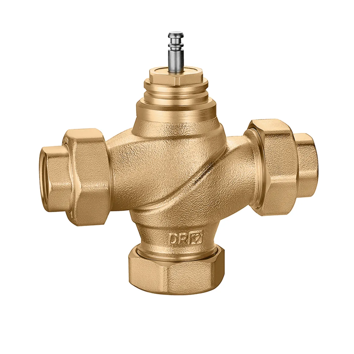 Caleffi 636 Dişli,İki Yollu,Glob Tip 1 1/4