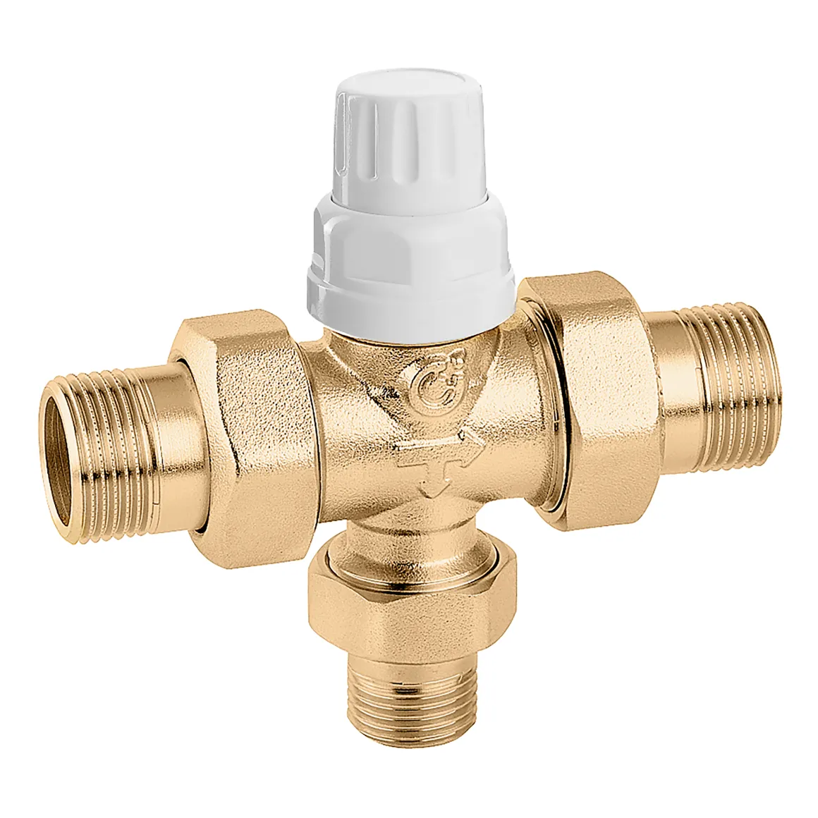 Caleffi 677 Üç Yollu Zon Kontrol Vanası 1/2