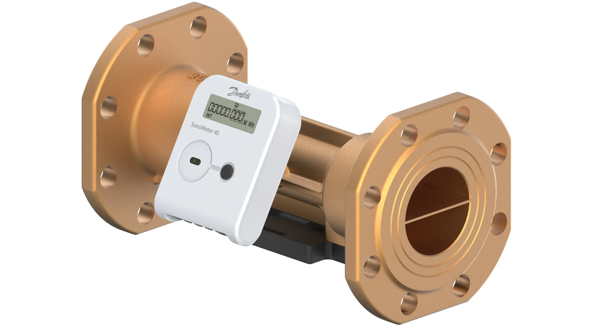 Danfoss SonoMeter 40 DN 100 Ultrasonik Kalorimetre M-Bus Modüllü