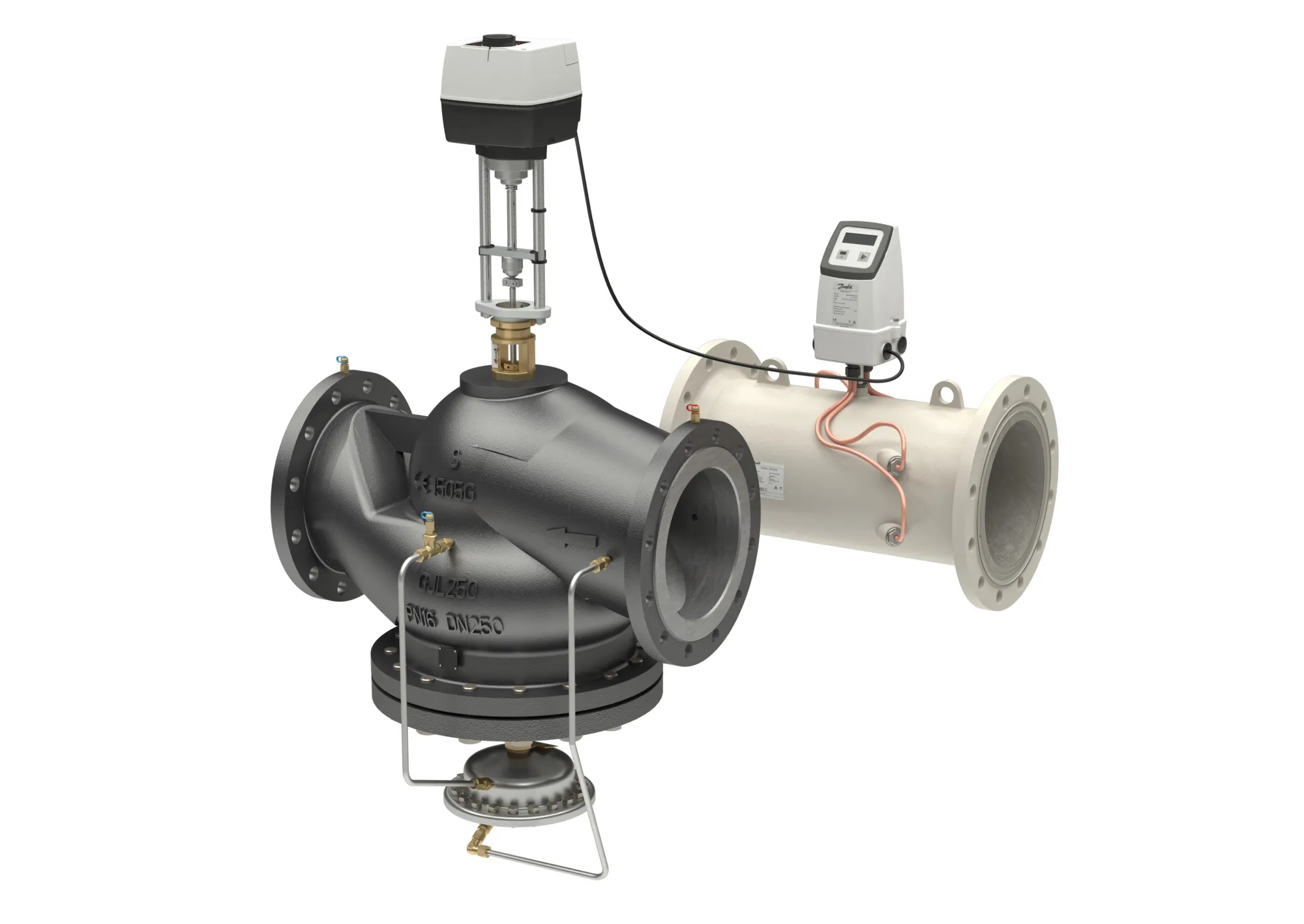 Danfoss Sono 3500 CT DN 400 Ultrasonik Debimetre