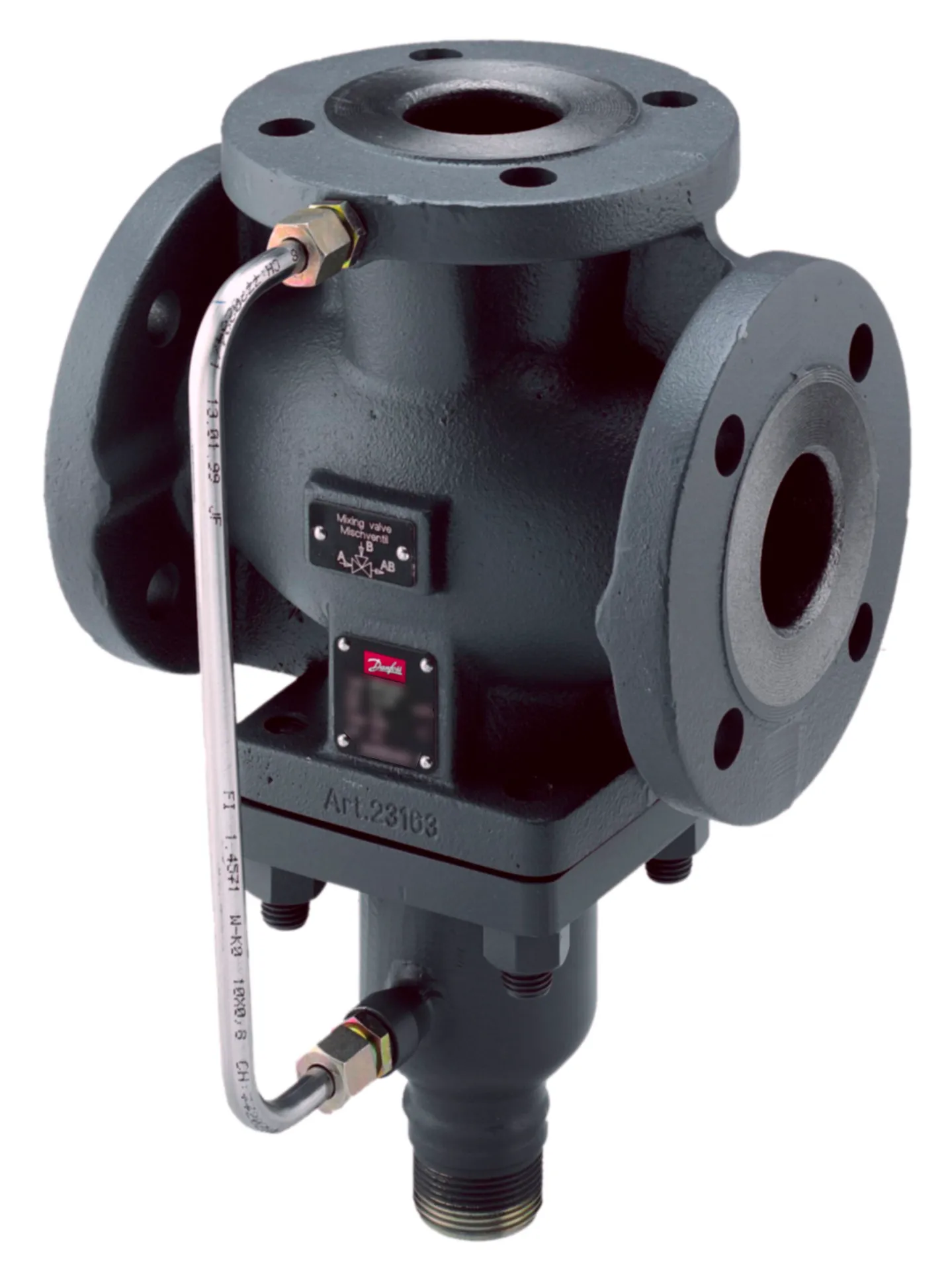 Danfoss VFG33 Üç Yollu Vana Gövdesi Metalik Contalı PN 16 DN 80