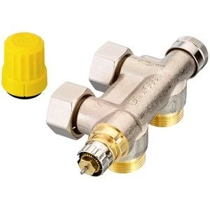 Danfoss Köşe Tip Termostatik Kompakt Radyatör Dönüş Vanası VHS 3/4'' DN 15