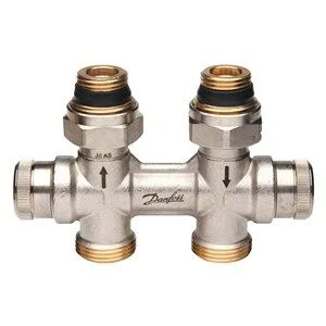 Danfoss Düz Tip Kompakt Dinamik Radyatör Dönüş Vanası RLV-KDV DN 15