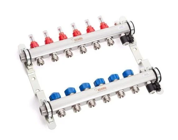 Rautherm Paslanmaz Çelik HKV-D 7 Devre Easyflow Kolektör