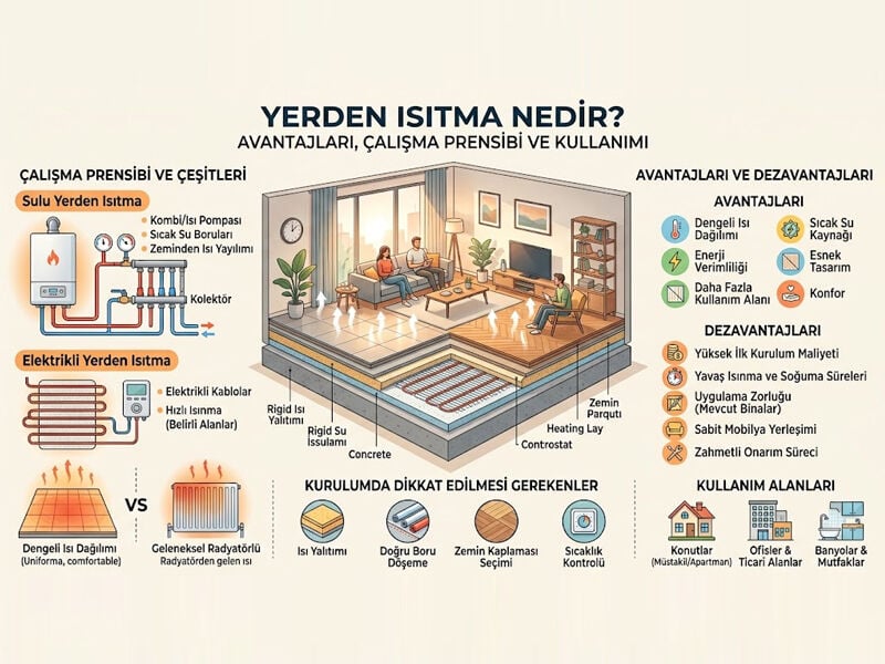 Yerden Isıtma Nedir? 