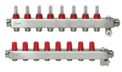 Danfoss 8’li Paslanmaz Çelik Kollektör Seti