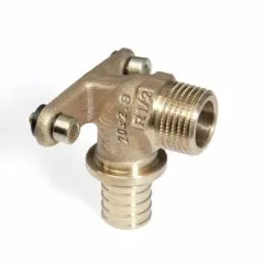 Rautitan RX+, dış dişli duvar dirseği, düz sabitlemeli 20 - R 3/4
