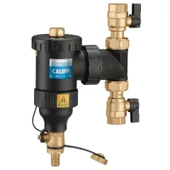 Caleffi 5453 DIRTMAG Küresel Vanalı ve Mıknatıslı Tortu Tutucu 3/4''