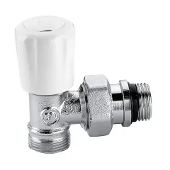 Caleffi 421 Ön Reglaj Ayarlı Dönüştürülebilir Radyatör Vanaları 3/8”