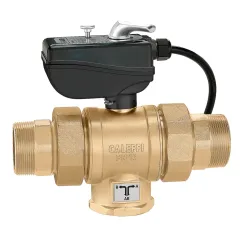 Caleffi 638 Motorlu Üç Yollu Küresel Vana 230V 1 1/2''