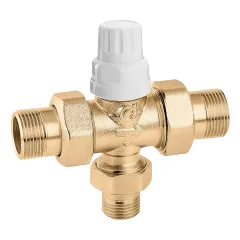 Caleffi 677 Üç Yollu Zon Kontrol Vanası 3/4''