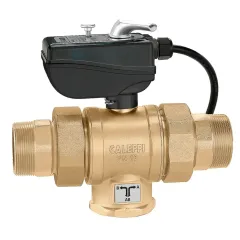 Caleffi 638 Motorlu Üç Yollu Küresel Vana 1''