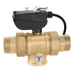 Caleffi 638 Motorlu Üç Yollu Küresel Vana 230V 1 1/4''