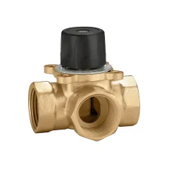 Caleffi 610 Dişli Üç Yollu Rotary Tip Karışım Vanası Rp 1 1/2''