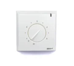 DEVIreg 130 Duvara monte edilebilir, 5-45 C, zemin sensörlü, 16 A termostat