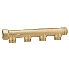 Caleffi 350 Modüler Tekli Kolektör 1” x 2 Çıkışlı