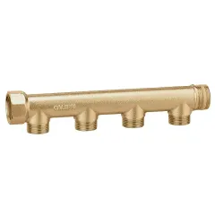 Caleffi 350 Modüler Tekli Kolektör 1” x 4 Çıkışlı