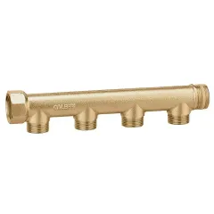 Caleffi 350 Modüler Tekli Kolektör 1 1/4” x 2 Çıkışlı