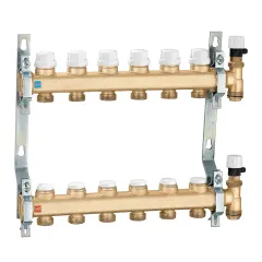 Caleffi 662 Kollektör Grubu 3 Çıkışlı