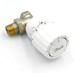 Danfoss Gaz Sensörlü Köşe Tip Termostatik Radyatör Vanası RA-FN DN 15