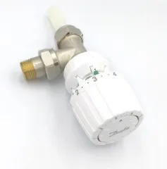 Danfoss Gaz Sensörlü Köşe Tip Termostatik Radyatör Vanası Pex