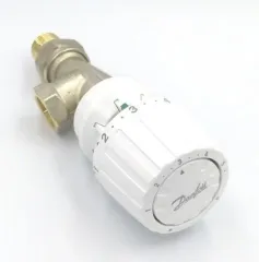 Danfoss Gaz Sensörlü Yatay Köşe Tip Termostatik Radyatör Vanası RA-FN DN 15