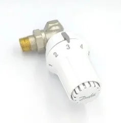 Danfoss Sıvı Sensörlü Köşe Tip Termostatik Radyatör Vanası RA-FN DN 15