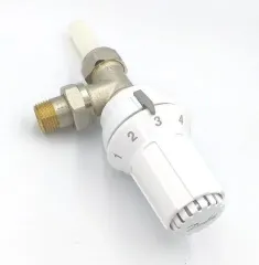Danfoss Sıvı Sensörlü Köşe Tip Termostatik Radyatör Vanası (Pex) RA-N DN 15