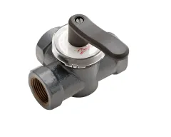 ﻿Danfoss HRE3 Üç Yollu İç Dişli Döküm Rotary Vana Gövdesi PN 6 DN 25