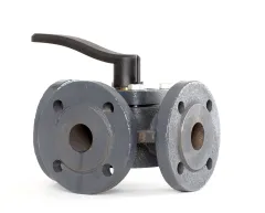 Danfoss HFE3 Üç Yollu Flanşlı Döküm Rotary Vana Gövdesi PN 6 DN 50