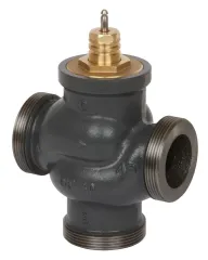 Danfoss VRG3 Üç Yollu Dış Dişli Döküm Lineer Vana Gövdesi PN 16 DN 20