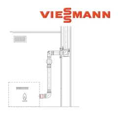 Viessmann Adaptör 160 mm'den 200 mm'ye 7151838