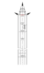 Viessmann Şaft İçi Mesafe Parçası 250 mm 3 adet 7452861